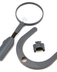 Carson Flexibele Tafelloep met LED 2x110mm