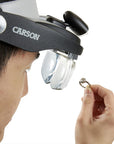 Carson Hoofdloep PRO Series MagniVisor Deluxe met LED en 4 lenzen