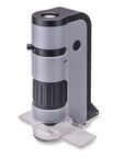 Carson Handmicroscoop MP-250 MicroFlip 100-200x met Smartphone Adapter