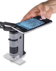 Carson Handmicroscoop MP-250 MicroFlip 100-200x met Smartphone Adapter