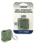 Carson Zakmicroscoop MicroMini 20x Groen
