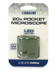 Carson Zakmicroscoop MicroMini 20x Groen
