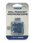 Carson Zakmicroscoop MicroMini 20x Blauw