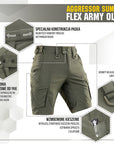 Shorts Aggressor Summer Flex