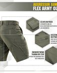 Shorts Aggressor Summer Flex