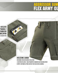 Shorts Aggressor Summer Flex