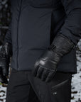 Gloves winter leather
