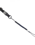 Safety Cord Medium combo with D-ring and fastex