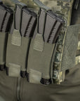 M-Tac Pouch Elastic Triple Magazine Elite Laser Cut