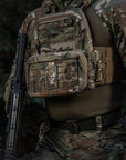 Patch Face of war (Embroidery)