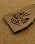 Patch Raven Flag Cutout Laser Cut