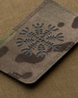 Patch Helmet of Horror horizontal Laser Cut