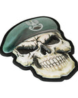 Patch skull in beret Poland (Special Forces)