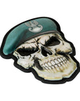 Patch skull in beret Poland (Land Forces)