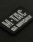 Patch UA Division Laser Cut