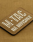Patch UA Division Laser Cut