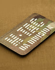 Patch UA Division Laser Cut