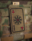 Patch map Helmet of Horror (embroidery)