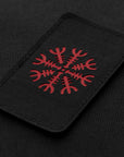 Patch Helmet of Horror horizontal Laser Cut