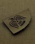 Patch Raven Flag Cutout Laser Cut