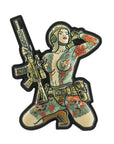 Patch Tactical Girl