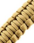 M-Tac paracord bracelet with spark cutter, compass and whistle