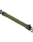 M-Tac paracord bracelet with spark cutter, compass and whistle