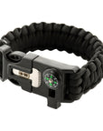 M-Tac paracord bracelet with spark cutter, compass and whistle