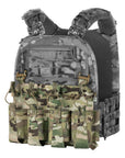 Front Panel for plate carrier Cuirass QRS for 4 Magazine