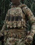 Front Panel for plate carrier Cuirass QRS for 4 Magazine