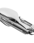 Spork Cutlery Set With a Carabiner