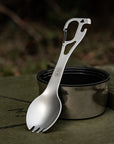 Spork Cutlery set with a Carabiner