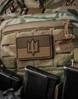 Patch the flag of Ukraine with the trident of the Armed Forces of Ukraine PVC