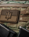 Patch the flag of Ukraine with the trident of the Armed Forces of Ukraine PVC