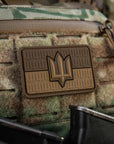 Patch the flag of Ukraine with the trident of the Armed Forces of Ukraine PVC