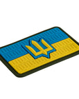 Patch the flag of Ukraine with the trident of the Armed Forces of Ukraine PVC