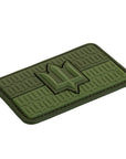 Patch the flag of Ukraine with the trident of the Armed Forces of Ukraine PVC