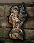 Patch Tactical Girl