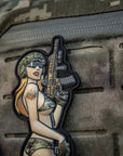 Patch Tactical Girl