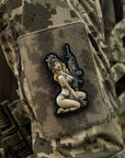Patch Tactical Girl