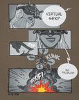M-Tac T-Shirt Comics Drone Girl