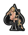 Patch Lady of Spades PVC
