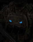 Patch Tiger Eyes Laser Cut (couple)