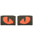 Patch Tiger Eyes Laser Cut (couple)
