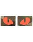 Patch Tiger Eyes Laser Cut (couple)