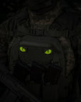 Patch Tiger Eyes Laser Cut (couple)