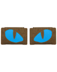 Patch Tiger Eyes Laser Cut (couple)