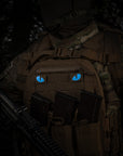 Patch Tiger Eyes Laser Cut (couple)