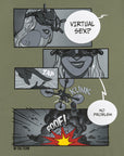 M-Tac T-Shirt Comics Drone Girl