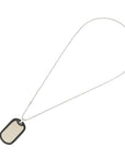U.S Millitary Dog Tags (Witch Rubber Silencers)